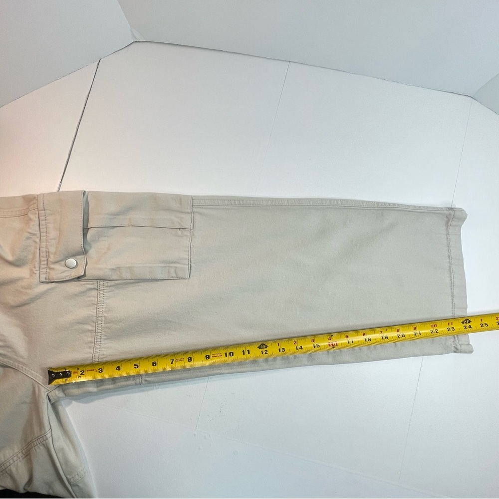 Aelfric Eden Women's Khaki Cargo Pants Adjustable Waist Size Small - Picture 11 of 11